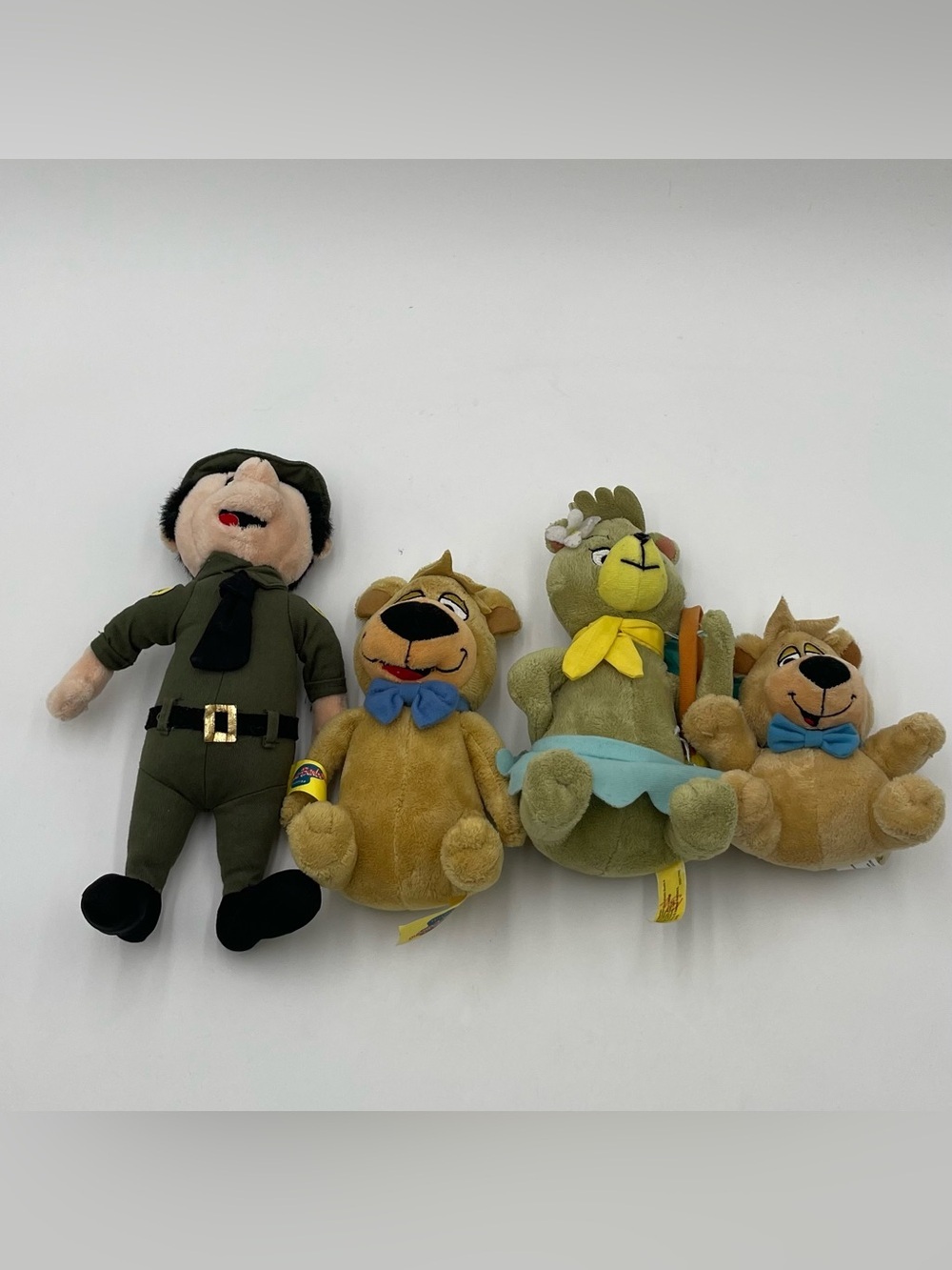 Ranger Smith Boo Boo And Cindy Bear Plush Set Hanna Barbera Yogi Cartoon Network